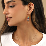 Chan Luu-Mini Orris Earrings-Earrings-Blue Ruby Jewellery-Vancouver Canada