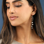 Chan Luu-Ladder Earrings-Earrings-Blue Ruby Jewellery-Vancouver Canada