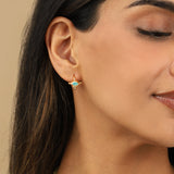 Chan Luu-Della Stud Earrings-Earrings-Blue Ruby Jewellery-Vancouver Canada