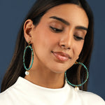 Chan Luu-XL Tide Hoop Earrings-Earrings-Blue Ruby Jewellery-Vancouver Canada