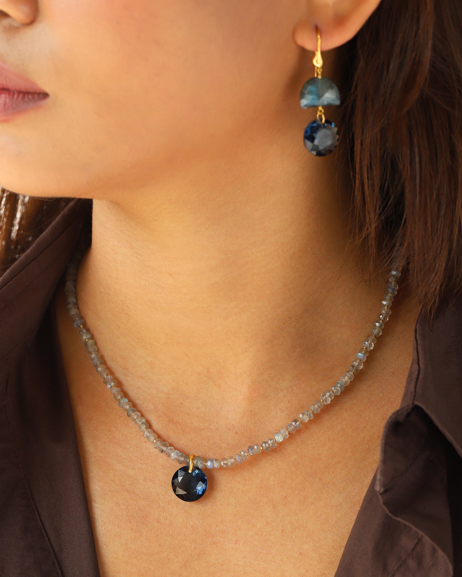 Chan Luu-Camille Necklace-Necklaces-Blue Ruby Jewellery-Vancouver Canada