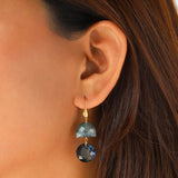 Chan Luu-Labyrinth Duo Earrings-Earrings-Blue Ruby Jewellery-Vancouver Canada