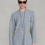 Chan Luu-Horsebit Long Charm Necklace-Necklaces-Blue Ruby Jewellery-Vancouver Canada