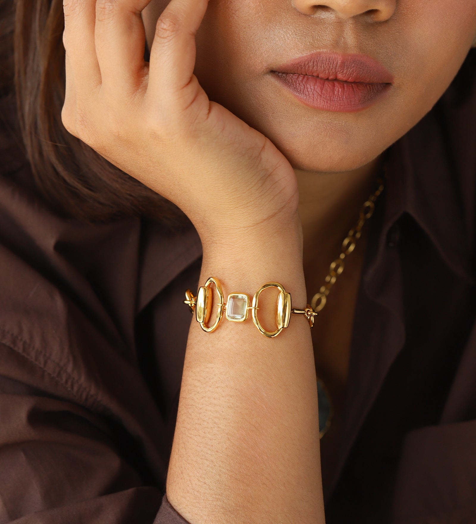 Chan Luu-Horsebit Bracelet-Bracelets-Blue Ruby Jewellery-Vancouver Canada