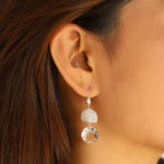 Chan Luu-Labyrinth Duo Earrings-Earrings-Blue Ruby Jewellery-Vancouver Canada