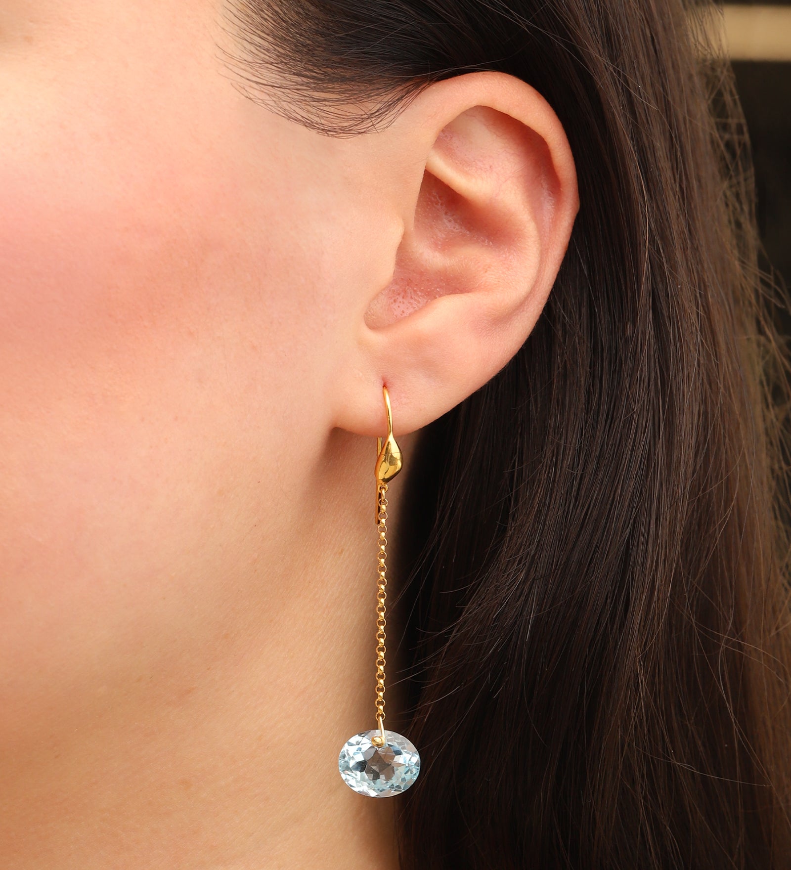 Chan Luu-Camille Drop Earrings-Earrings-Blue Ruby Jewellery-Vancouver Canada