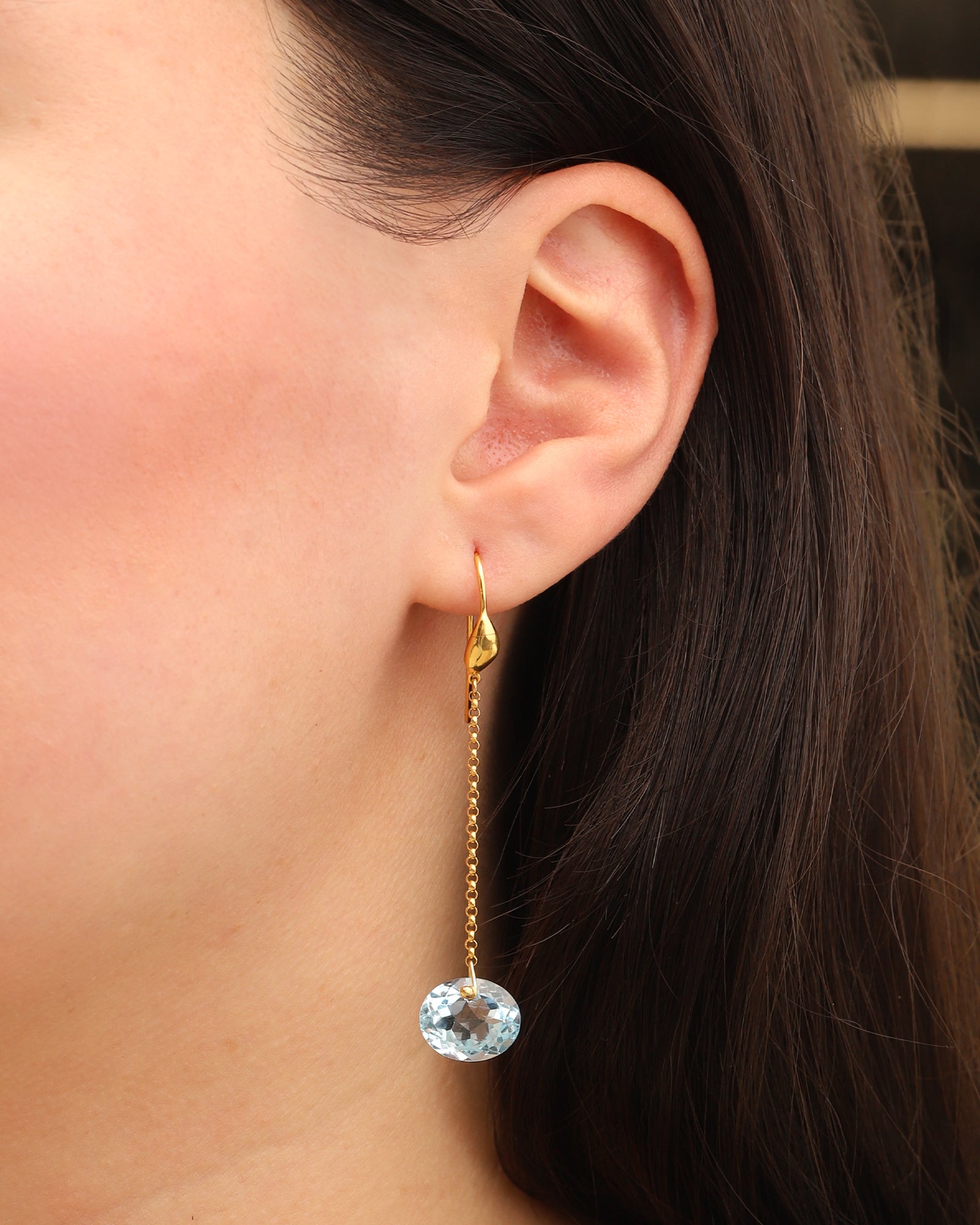 Chan Luu-Camille Drop Earrings-Earrings-Blue Ruby Jewellery-Vancouver Canada