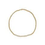 Cause We Care-Beaded Crystal Bracelet | 2mm-Bracelets-Blue Ruby Jewellery-Vancouver Canada