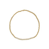 Cause We Care-Beaded Crystal Bracelet | 2mm-Bracelets-Blue Ruby Jewellery-Vancouver Canada