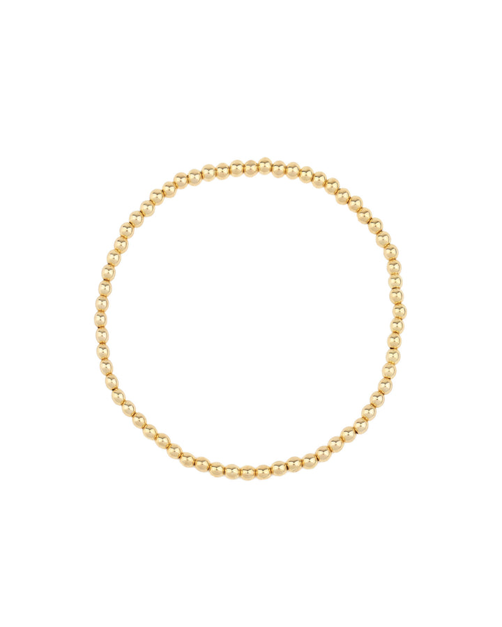 Cause We Care-Beaded Bracelet I 3mm-Bracelets-14k Gold Filled-Blue Ruby Jewellery-Vancouver Canada