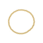 Cause We Care-Beaded Bracelet I 4mm-Bracelets-14k Gold-fill-Blue Ruby Jewellery-Vancouver Canada
