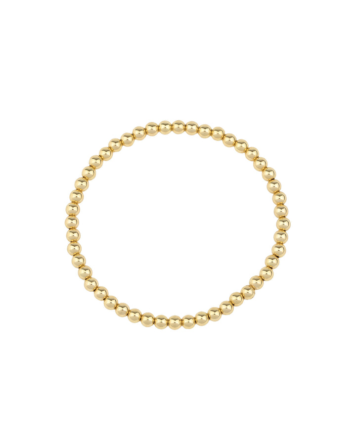 Cause We Care-Beaded Bracelet I 4mm-Bracelets-14k Gold-fill-Blue Ruby Jewellery-Vancouver Canada