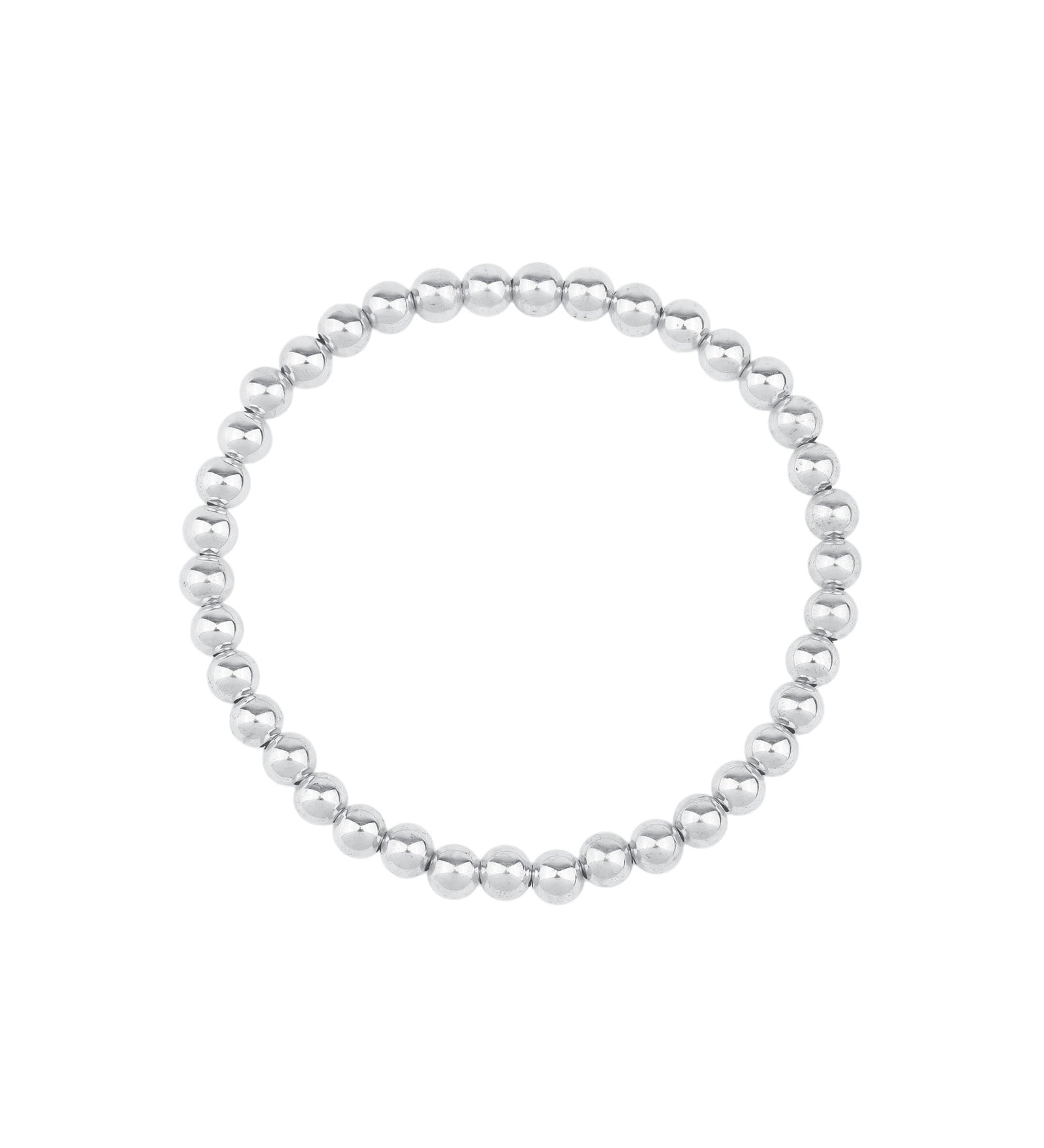 Cause We Care-Beaded Bracelet I 5mm-Bracelets-Sterling Silver-Blue Ruby Jewellery-Vancouver Canada