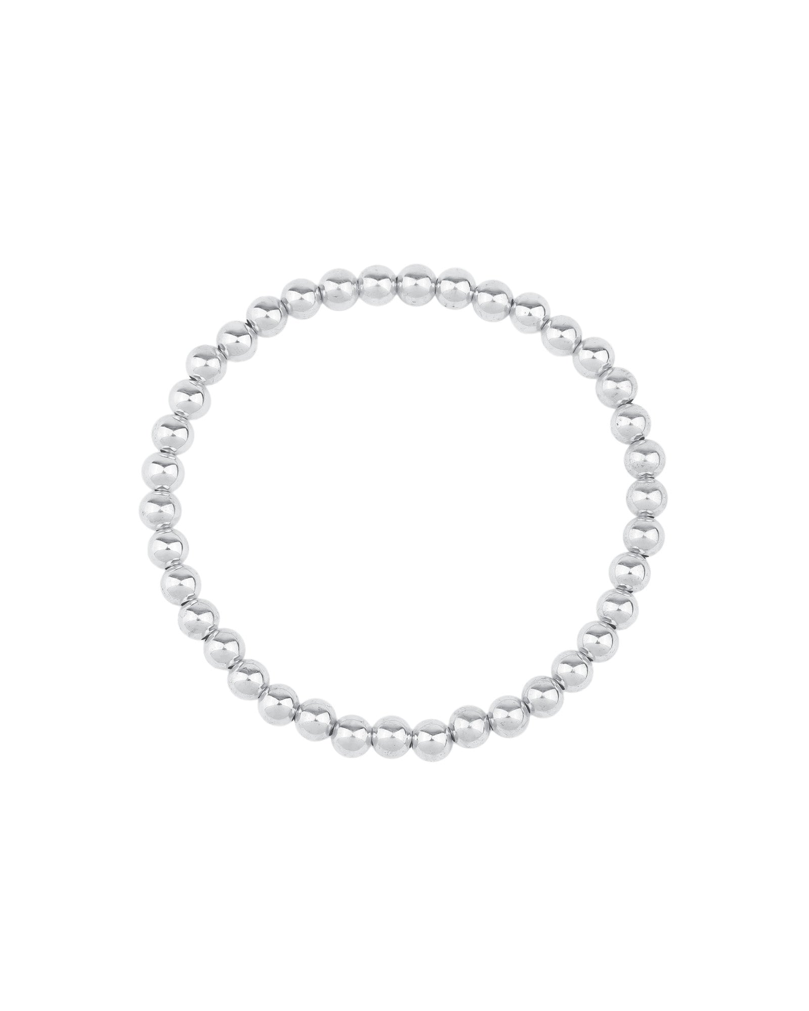 Cause We Care-Beaded Bracelet I 5mm-Bracelets-Sterling Silver-Blue Ruby Jewellery-Vancouver Canada