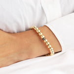 Cause We Care-Beaded Diamond Rondelle Bracelet | 7mm-Bracelets-Blue Ruby Jewellery-Vancouver Canada