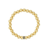 Cause We Care-Beaded Diamond Rondelle Bracelet | 7mm-Bracelets-Blue Ruby Jewellery-Vancouver Canada