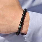 Cause We Care-Beaded Disc Bracelet | 8mm-Bracelets-Gumba Beads-Blue Ruby Jewellery-Vancouver Canada