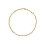 Cause We Care-Beaded 7 Stone Bracelet | 2.5mm-Bracelets-14k Gold Filled, Mystic Chalcedony-Blue Ruby Jewellery-Vancouver Canada