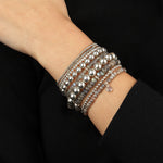 Cause We Care-Beaded Bracelet | 8mm-Bracelets-Blue Ruby Jewellery-Vancouver Canada