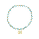 Cat Charm Beaded Bracelet
