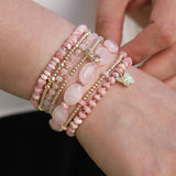 Mixed Beaded Stone Bracelet | 4mm