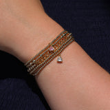 Triangle Charm Bracelet | 2.5mm
