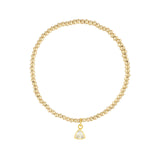 Triangle Charm Bracelet | 2.5mm
