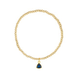 Triangle Charm Bracelet | 2.5mm
