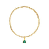 Triangle Charm Bracelet | 2.5mm