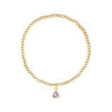 Triangle Charm Bracelet | 2.5mm