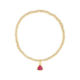 Triangle Charm Bracelet | 2.5mm