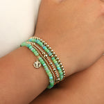 Cause We Care-Mixed Beaded Stone Bracelet | 4mm-Bracelets-Blue Ruby Jewellery-Vancouver Canada