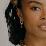 Kara Yoo-Sera Charm Hoops-Earrings-Blue Ruby Jewellery-Vancouver Canada
