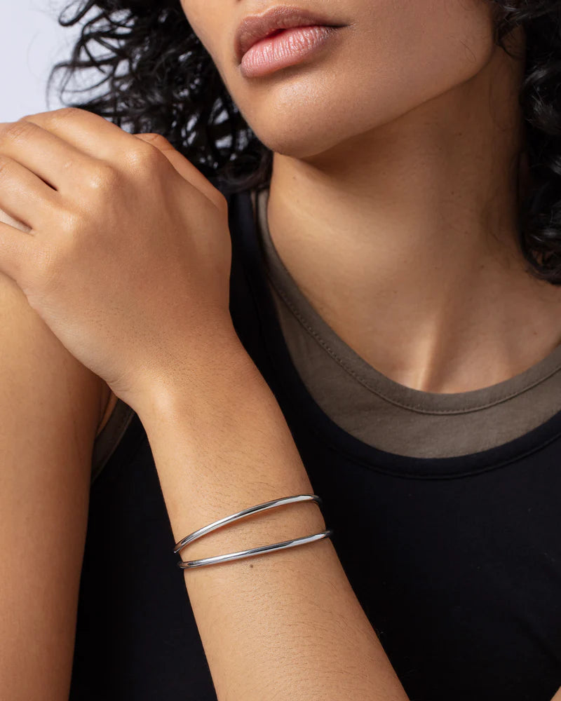 Jenny Bird-Dane Bangle Set-Bracelets-Blue Ruby Jewellery-Vancouver Canada