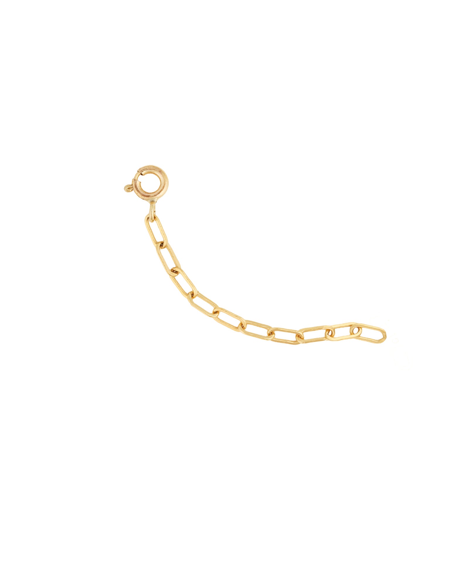 Extenders-Medium Paperclip Chain Extender-Necklaces-14k Gold Filled-2"-Blue Ruby Jewellery-Vancouver Canada
