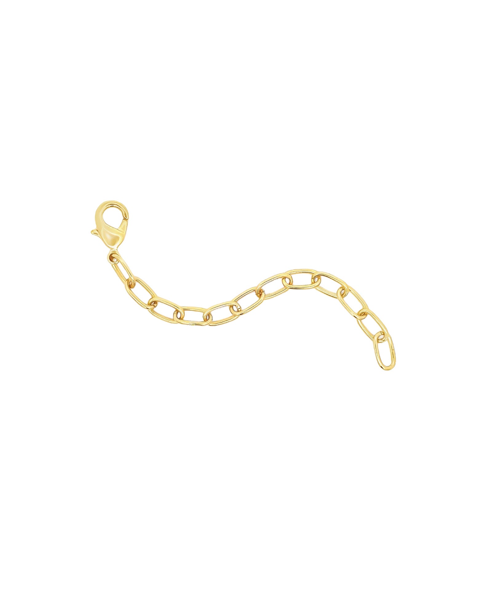 XL Oval Chain Extender Gold Plated