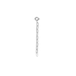 Extenders-Medium Paperclip Chain Extender-Necklaces-Sterling Silver-Blue Ruby Jewellery-Vancouver Canada