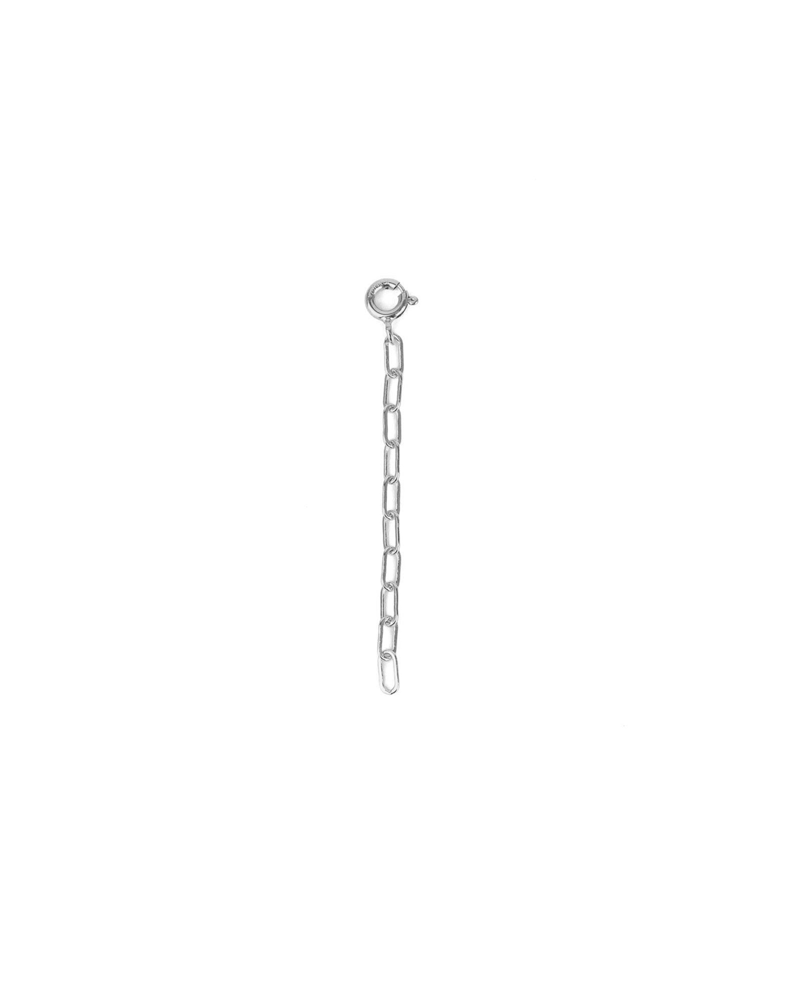 Extenders-Medium Paperclip Chain Extender-Necklaces-Sterling Silver-Blue Ruby Jewellery-Vancouver Canada
