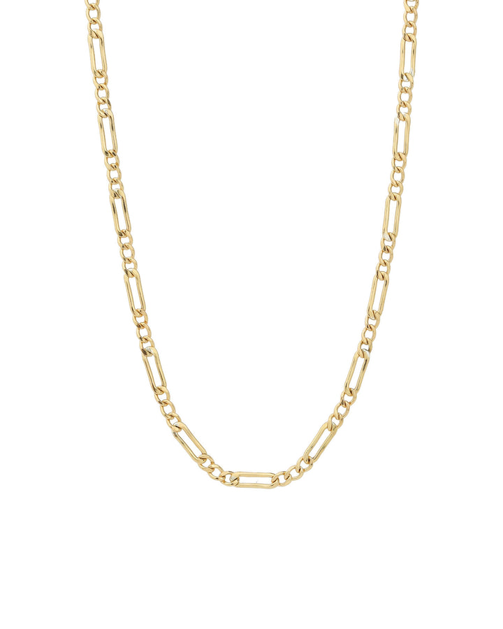 Finley & Wilder-Figaro Chain Necklace | 3.5mm-Necklaces-Blue Ruby Jewellery-Vancouver Canada
