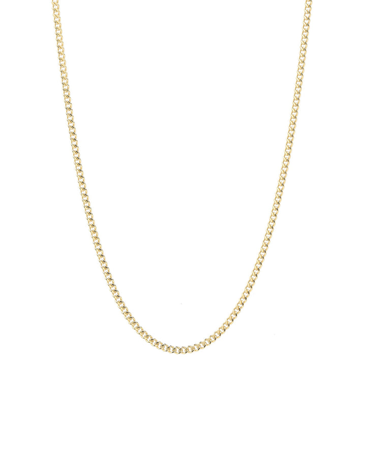 Curb Chain Necklace | 1.8mm 14k Gold Filled / 18" - 20"