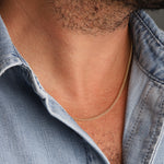 Finley & Wilder-Curb Chain Necklace | 2.3mm-Necklaces-Blue Ruby Jewellery-Vancouver Canada