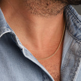 Finley & Wilder-Curb Chain Necklace | 2.3mm-Necklaces-Blue Ruby Jewellery-Vancouver Canada