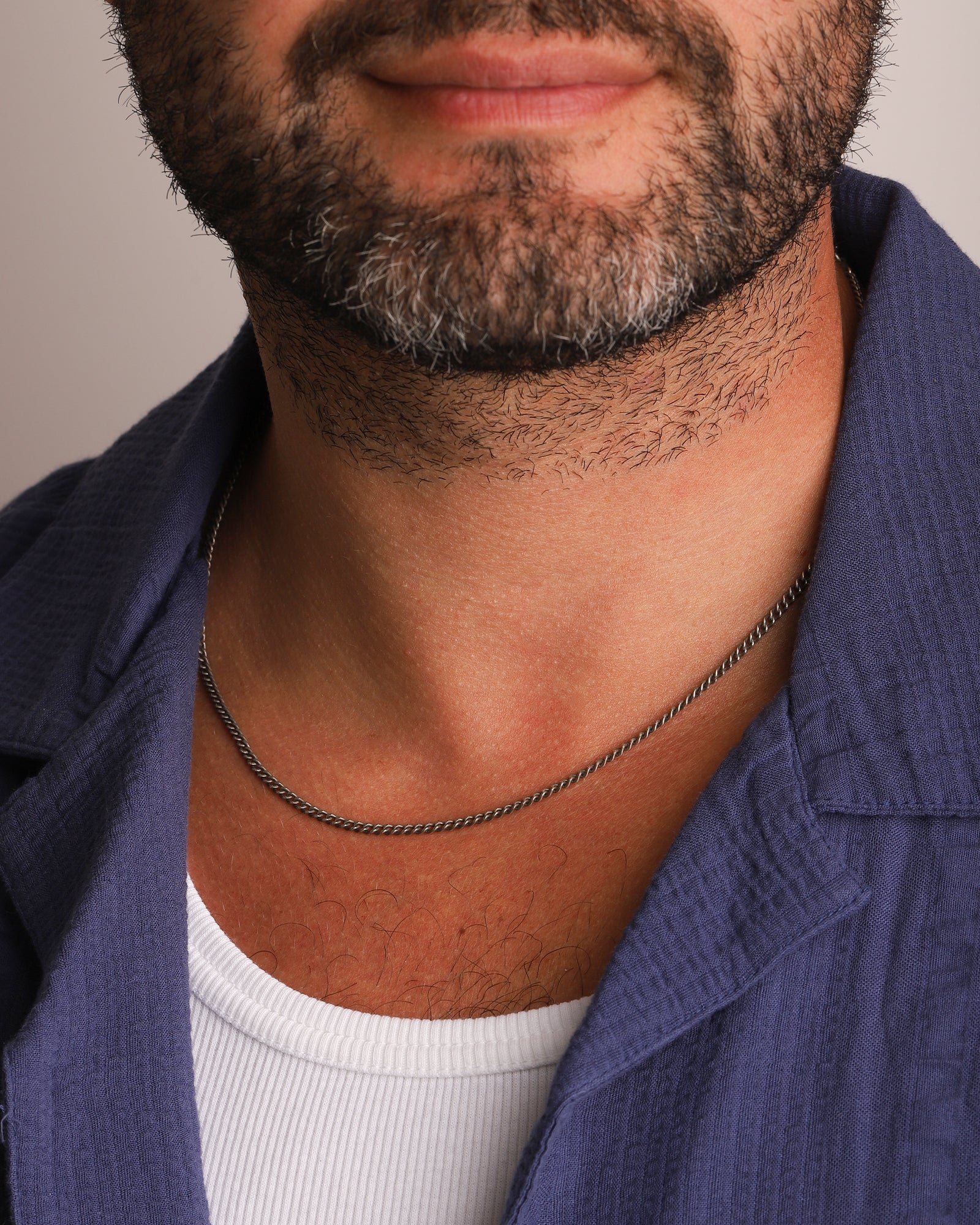 Finley & Wilder-Curb Chain Necklace I 2.8mm-Necklaces-Blue Ruby Jewellery-Vancouver Canada