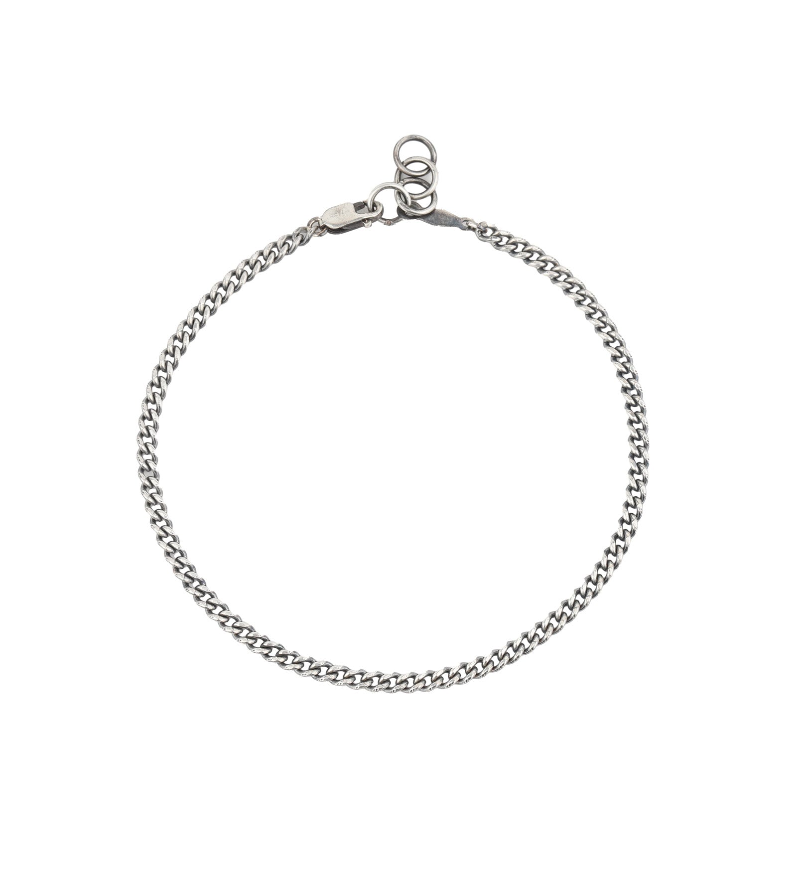 Curb Chain Bracelet | 2.8mm Sterling Silver