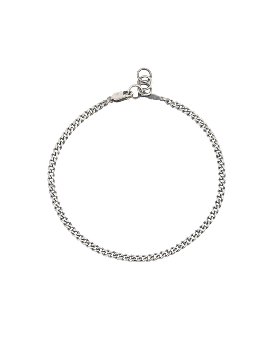 Curb Chain Bracelet | 2.8mm Sterling Silver