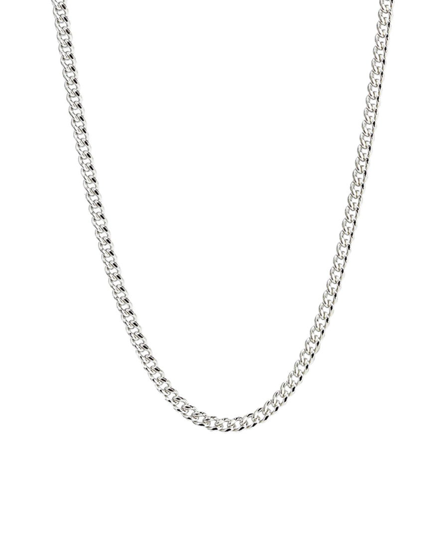 Finley Wilder Curb Chain Necklace 2.8mm Blue Ruby Jewellery Canada Sterling Silver 18 20