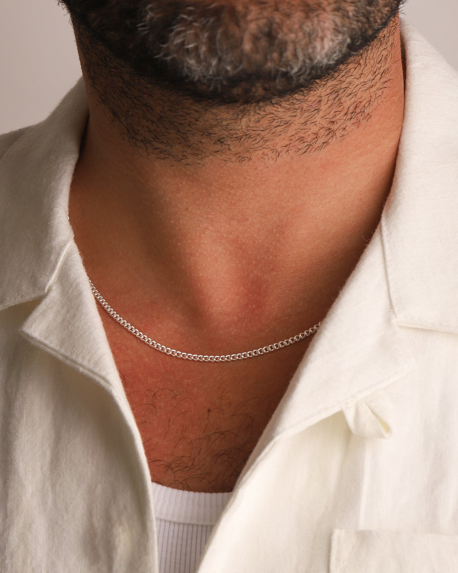 Finley & Wilder-Curb Chain Necklace I 2.8mm-Necklaces-Blue Ruby Jewellery-Vancouver Canada