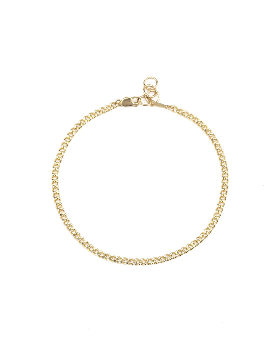 Curb Chain Bracelet | 2.8mm 14k Gold Filled