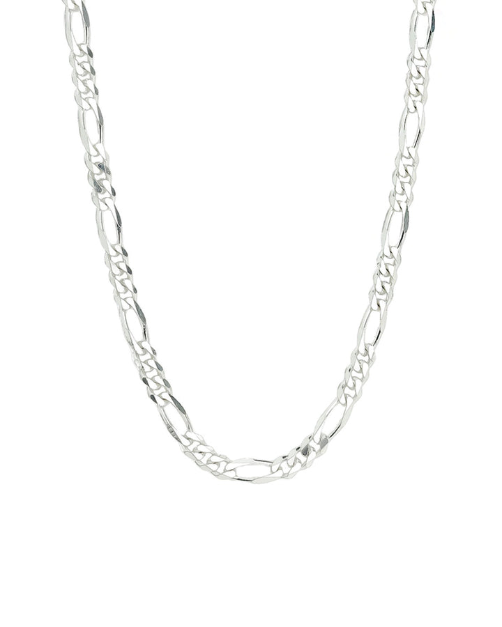 Figaro Chain Necklace | 4.3mm Sterling Silver