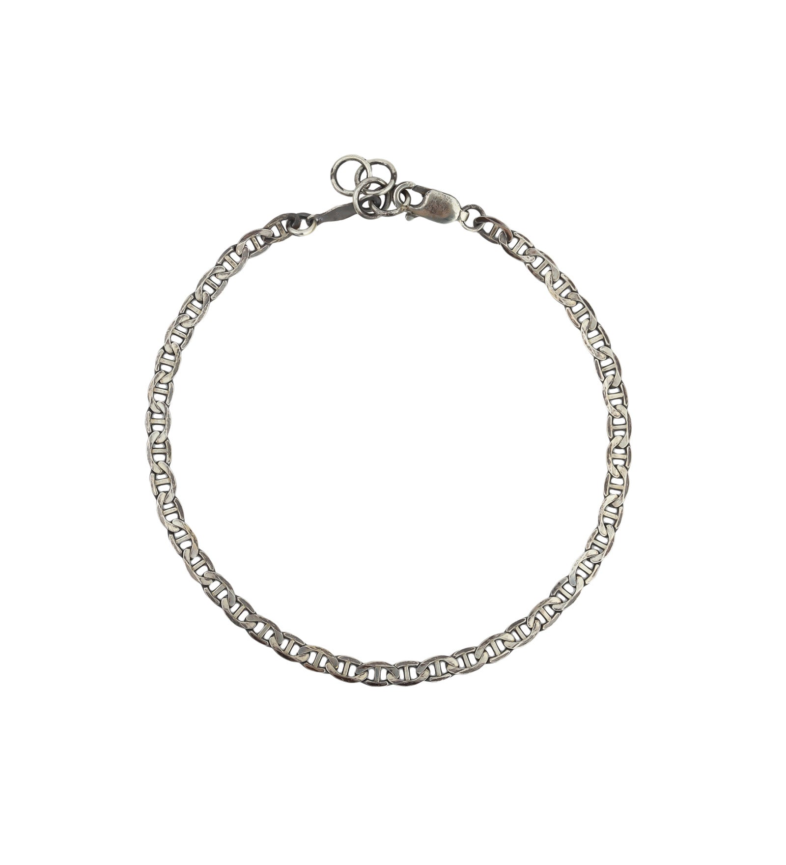 Mariner Bracelet Oxidized Sterling Silver